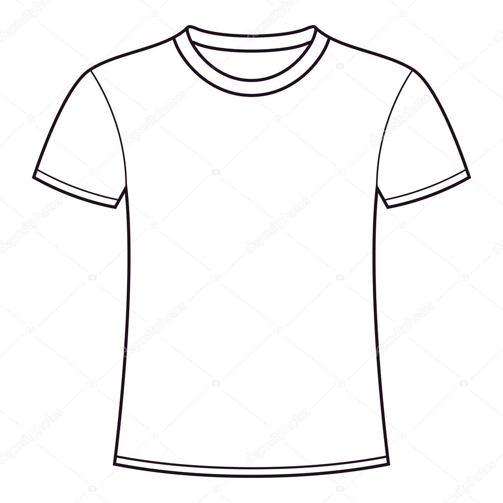 White t 2024 shirt vector