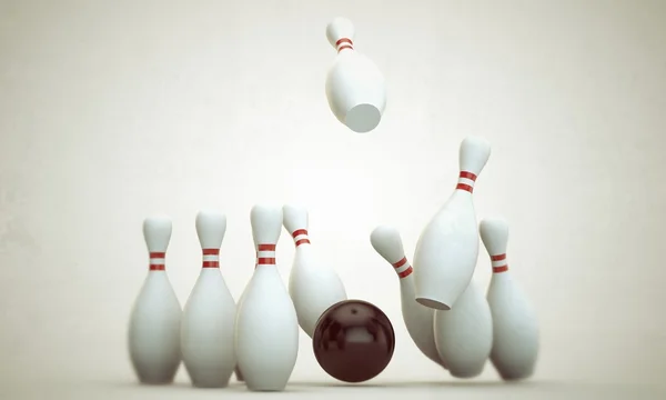 Trucs de bowling — Photo
