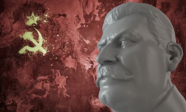 Stalin bust clipart