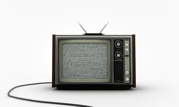 옛 Tv — 스톡 사진