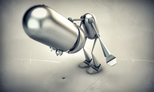Futuristische robot — Stockfoto