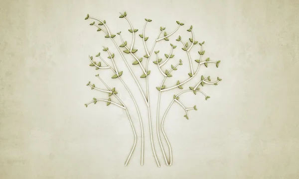 Símbolo da árvore — Fotografia de Stock