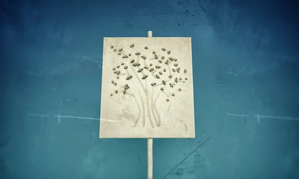 Symbolem drzewa — Zdjęcie stockowe
