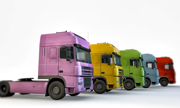 Samochody ciężarowe — Zdjęcie stockowe