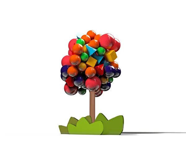 Gummiball-Baum — Stockfoto