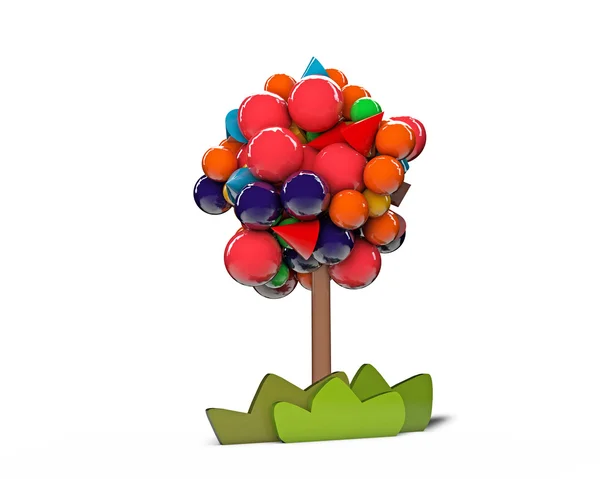 Gumball tree — Stock Photo, Image