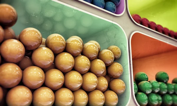 Kauwgomballen machine — Stockfoto