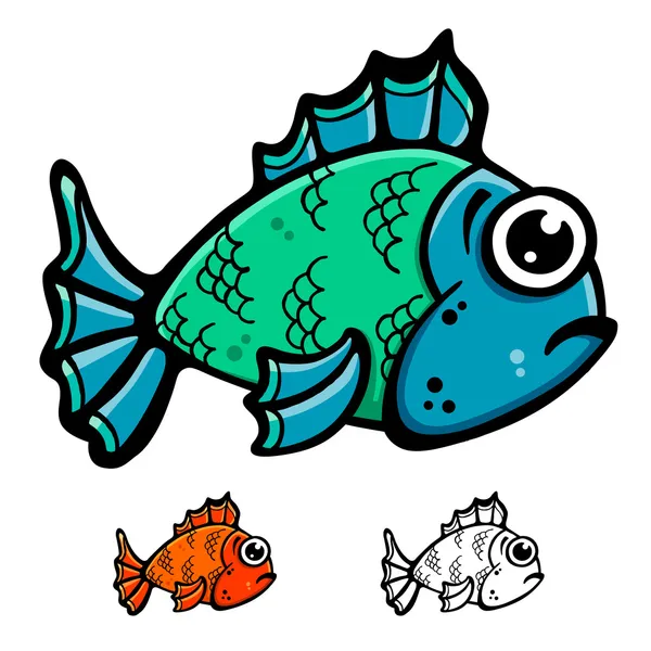鱼图 — 图库矢量图片