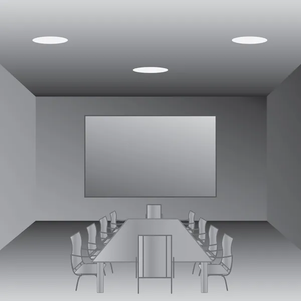 Conference room — Stock Vector