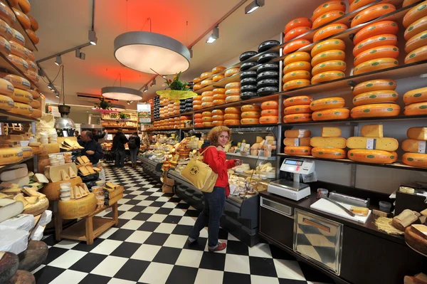 stock image Cheese shop in Amsterdam