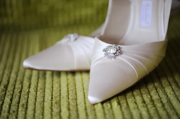 Menyasszony cipő — Stock Fotó