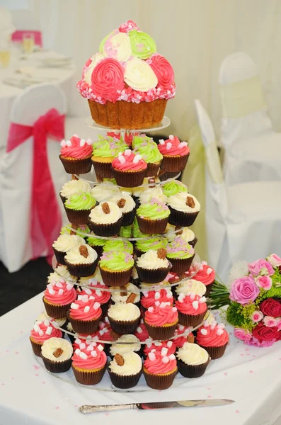 Pasteles de copa en la boda — Foto de Stock
