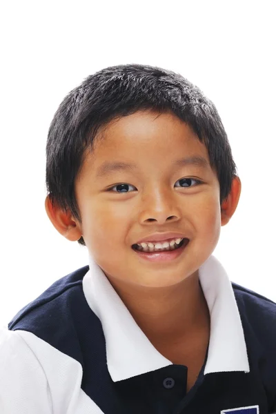 Filipínský chlapec s úsměvem — Stock fotografie