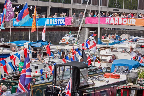 Bristol Harbour Festival Scena 3 — Foto Stock