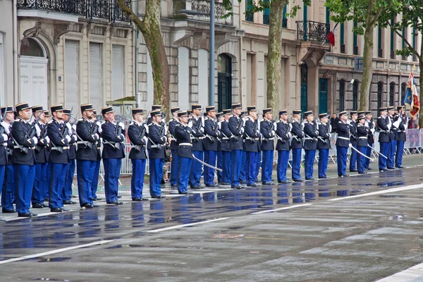 Міліціонери на парад — стокове фото