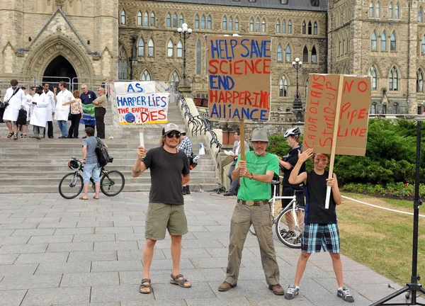 Marche de la mort des preuves à Ottawa, Canada — Photo