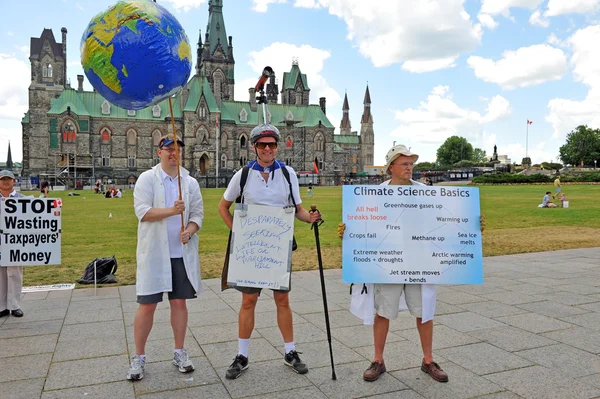 Death Of Evidence March in Ottawa, Canada — Stock Photo, Image