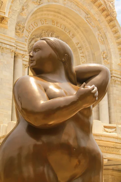 Botero woman — Stock Photo, Image