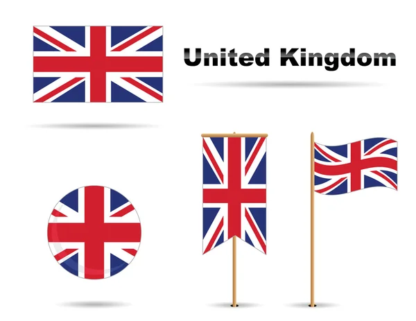 Uk flag — Stock Photo, Image