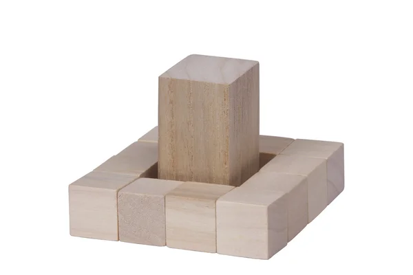 stock image Wooden puzzle