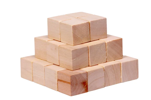 Wooden puzzle — Stock Photo, Image