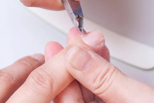 Procedura manicure — Zdjęcie stockowe