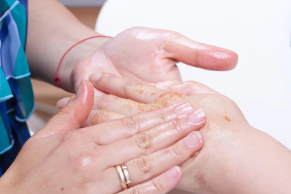 stock image Manicure procedure