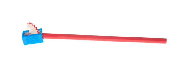 Pencil in sharpner — Stock Photo, Image