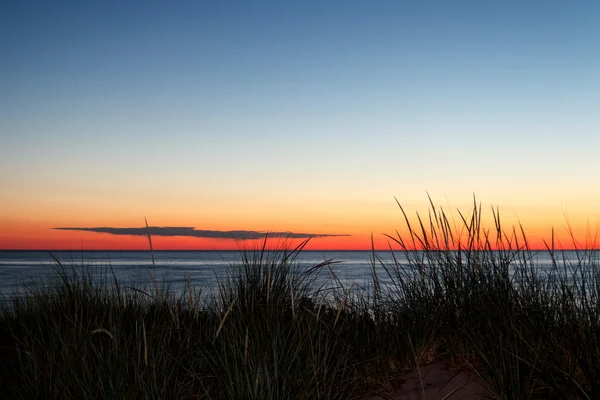 Solnedgång dune — Stockfoto