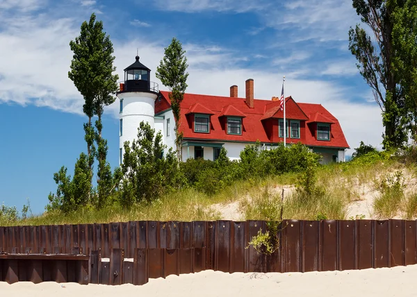 Pointe Betsie Lighthouse — Stock Photo, Image