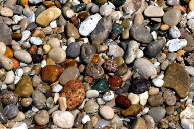 Wet Beach Pebbles clipart