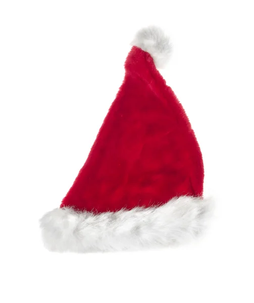Czerwony kapelusz santa klauzuli — Zdjęcie stockowe