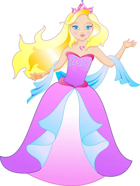 La princesse — Image vectorielle