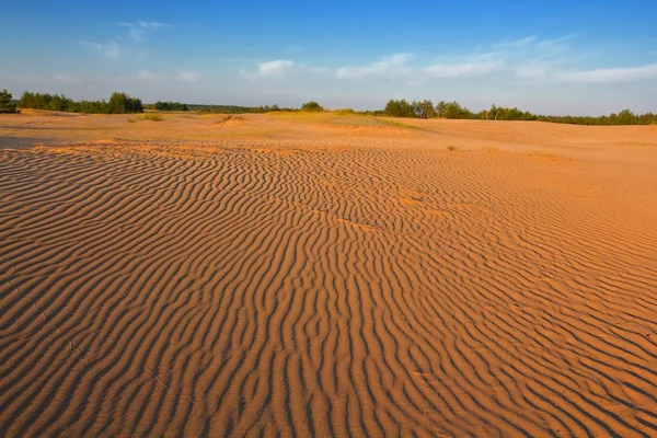 赤い熱い砂 — ストック写真