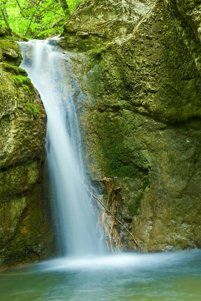 Closeup waterfall — Stock Photo, Image