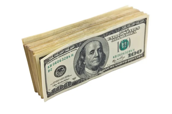 Pack of american dollars — Stock Photo, Image