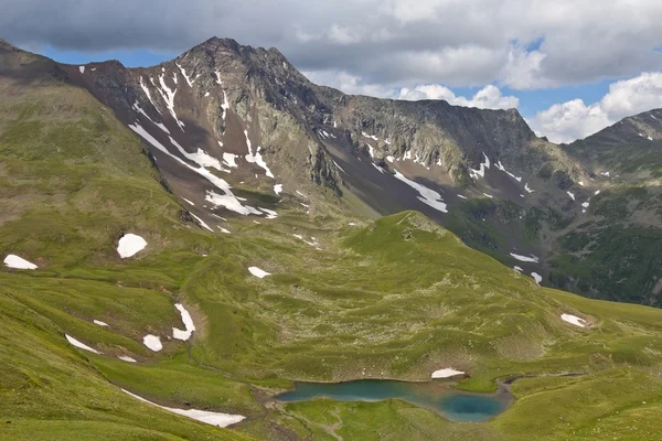 Caucasus mountain valley — Stock Photo, Image