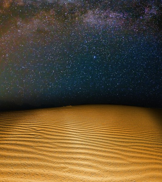 Empty planet landscape