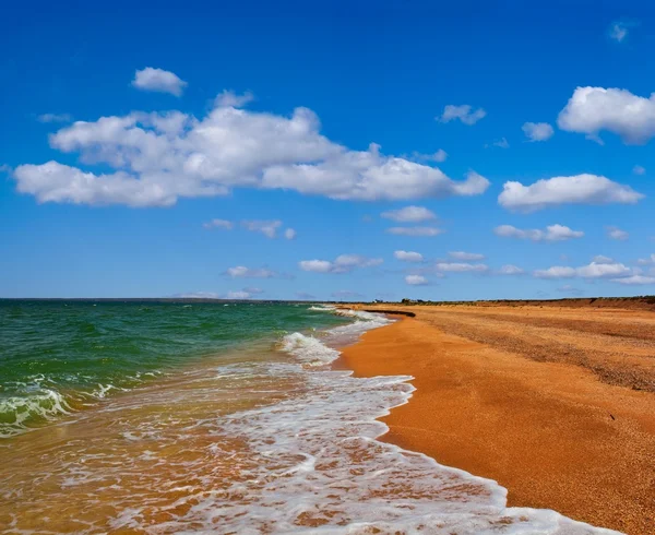 砂の海のビーチ — ストック写真