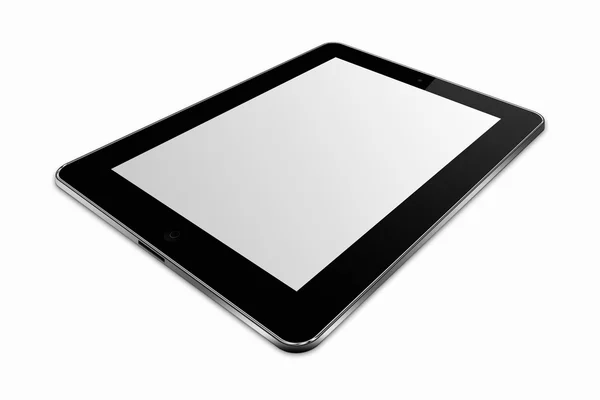 Gray stylized tablet pc — Stock Photo, Image