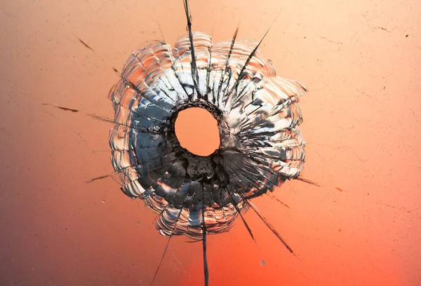 stock image Bullet hole