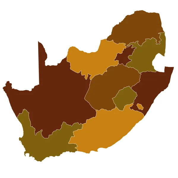 Zuid-Afrika — Stockvector