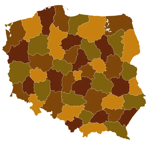 Polonia — Vettoriale Stock