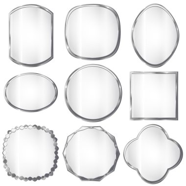 Silver frame clipart