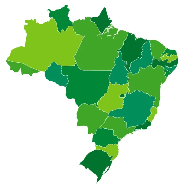 Brazílie — Stockový vektor