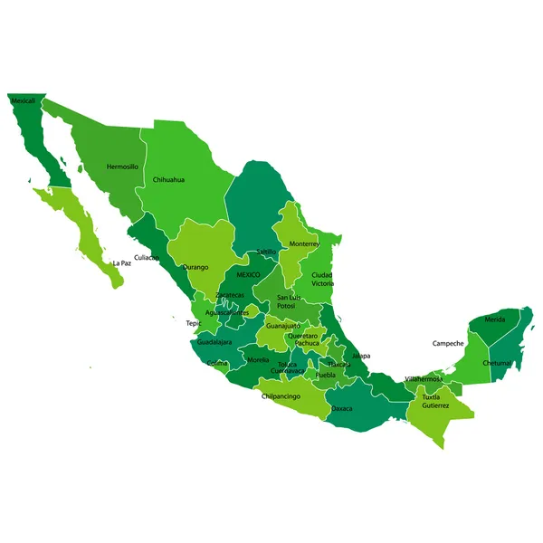Messico — Vettoriale Stock