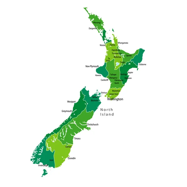 Nova Zelândia —  Vetores de Stock