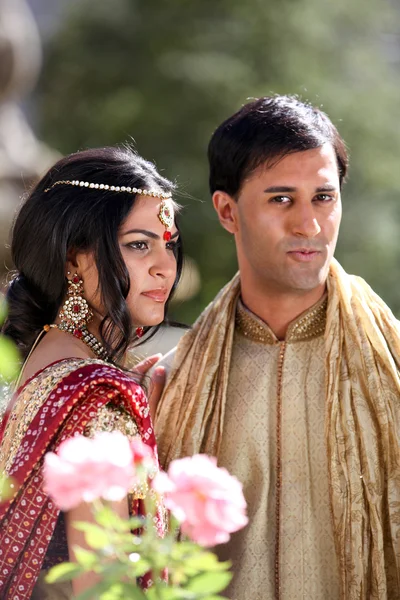 Beautiful Indian Couple — Stock Photo, Image