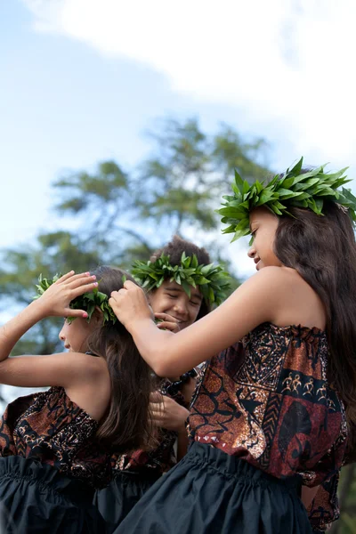 Jolies filles polynésiennes — Photo