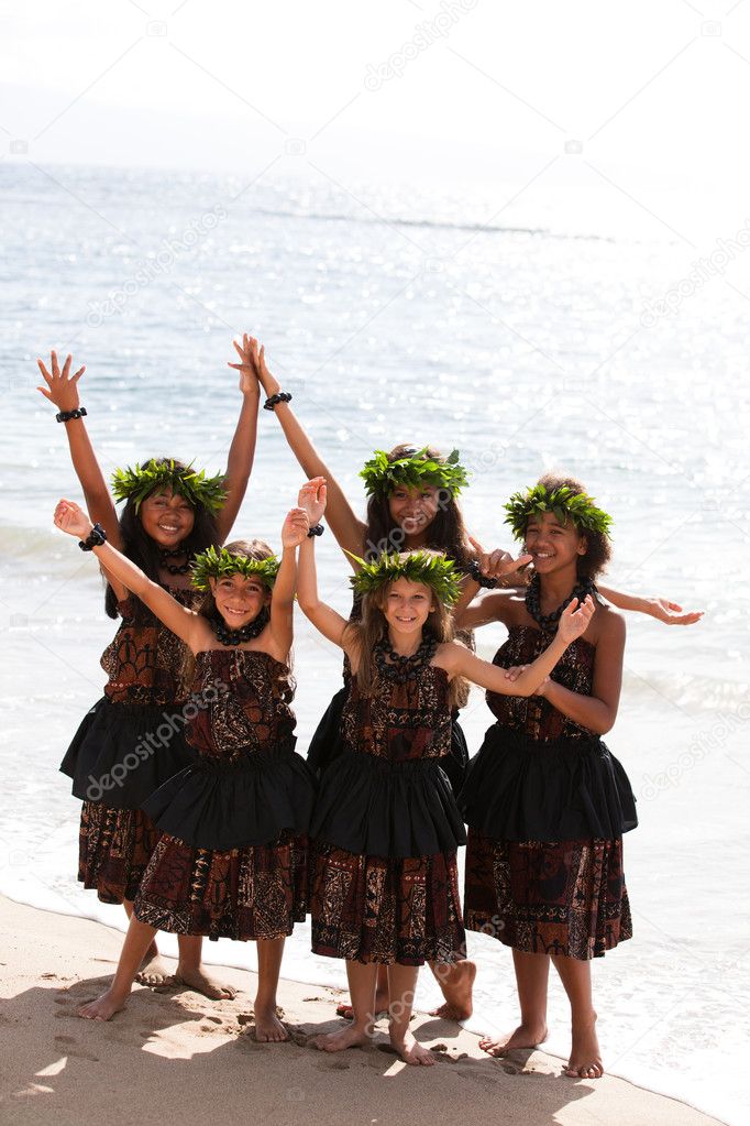 Hawaiian Hula Dancers on Maui